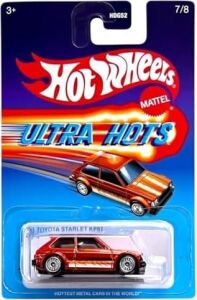 Ultra Hots Tekli Arabalar HDG52-91 Toyota Starlet KP61 JBY66