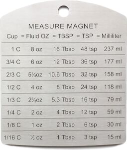 Rsvp International Endurance Magnet Koleksiyonu Paslanmaz Çelik, Dönüşüm Mıknatısı, 4.125X3.5