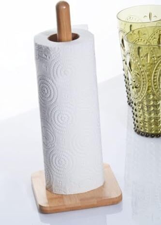 Kare Şekilli Bambu Kağıt Havluluk & Peçetelik Ahşap 22 x 12