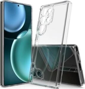 ile Uyumlu Tam Korumalı Telefonunuzun Görünmesini Sağlayıp Telefonunuzun Kendi Güzelliğini Ön Plana Çıkaran Şarj Bölümü Tıpalı Koruma Sağlayan Şeffaf Silikon Telefon Kılıfı (S25 Ultra)