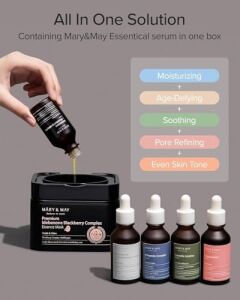 Mary&may Blackberry Kompleksi Içeren Kuru ve Mat Ciltlere Blackberry Kompleksi Içeren Kuru ve Mat Ciltlere Özel Nemlendirici ve Cilt Aydınlatıcı Bakım Maskesi 1 ADET/250G