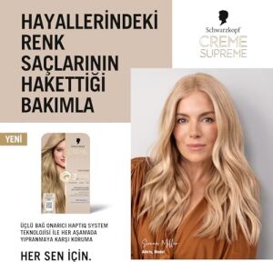 Creme Supreme Saç Boyası 6-0 Açık Kahve