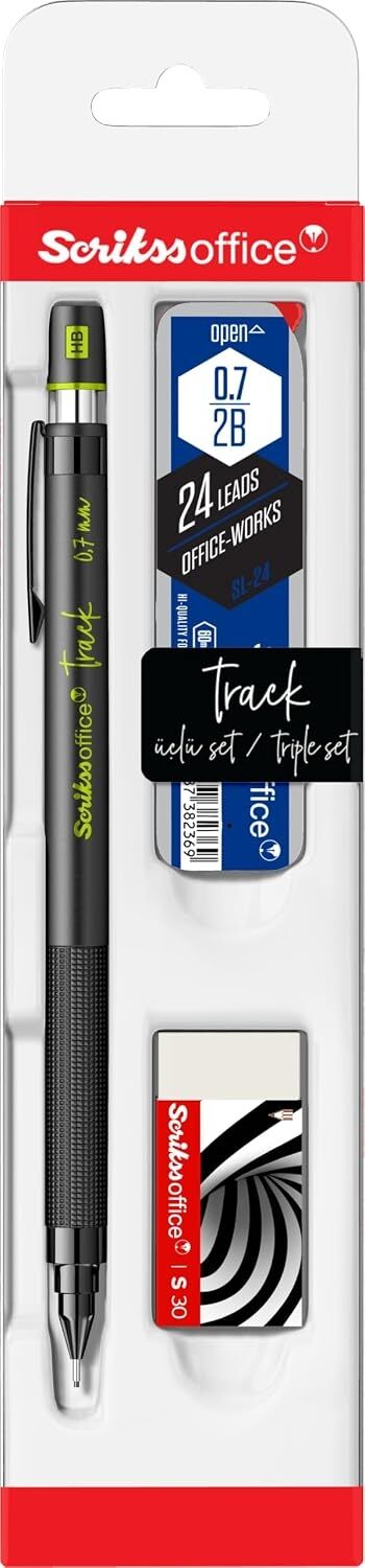 Office Track 3'lü Set 0. 7 mm Yeşil
