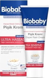 Biobaby Bebekler ve Çocuklar Için Pişik Kremi (75 Ml)