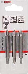 Professional Accessories Vidalama Ucu, Gri, 3 Adet