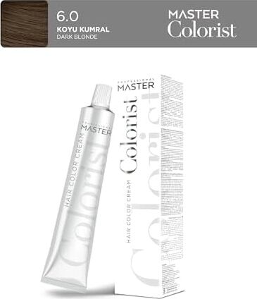 Professional Tüp Saç Boyası Boya 60 ml 6.0 Koyu Kumral