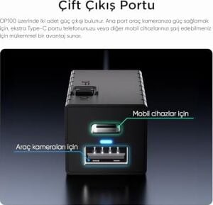 Viofo OP100 Obd Park Modu Bağlantı Kiti