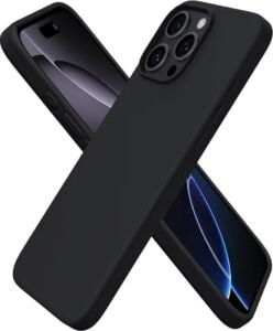 iPhone 16 Pro Max Uyumlu Içi Kadife Lansman Liquid Silicone Kılıf Şok Emici Full Kasa Koruma Sağlayan Kılıf (IPHONE_16_PRO_MAX)