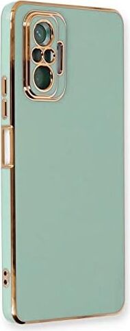 Xiaomi Redmi Note 10 Pro Için Kılıf Olive Plated Yeşil [redmi Note 10 Pro ile Uyumlu Kılıf - Yeşil]