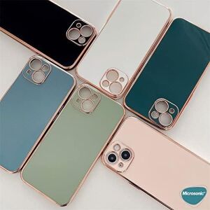 Xiaomi Redmi Note 10 Pro Için Kılıf Olive Plated Yeşil [redmi Note 10 Pro ile Uyumlu Kılıf - Yeşil]
