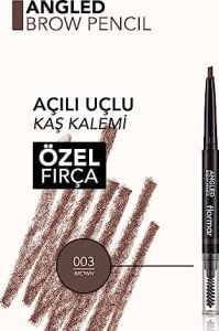 Angled Brow Fırça Başlıklı & Asansörlü Ucu Açılı Kaş Kalemi
