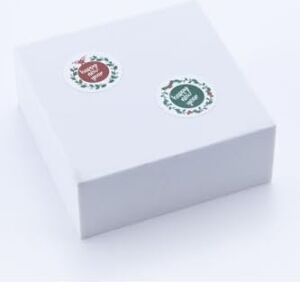 Sticker, Renkli Happy New Year, 3 Cm, 700 Adet