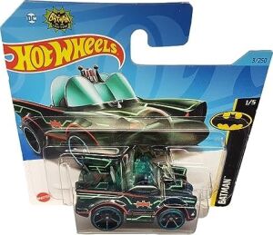 - Klasik Tv Dizisi Batmobile - Batman 1/5 - HKJ72 - Kısa Kart - Dc - Mattel 2023