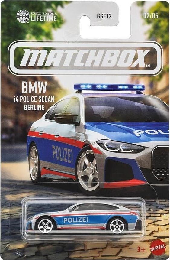 Temalı Arabalar - 2023 Bmw I4 Polıce Sedan/berlıne JJR56-GGF12