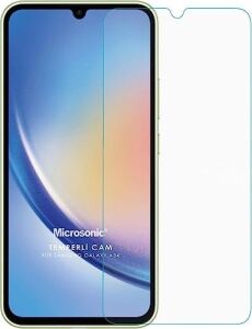 Galaxy A34 Tempered Glass Cam Ekran Koruyucu