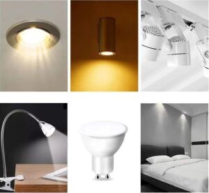 1 Adet Cata Ct 4212 10W LED Çanak Ampul 6400K Beyaz Işık