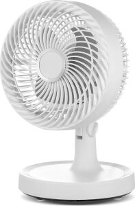 Mini Masaüstü Vantilatör Sessiz Çalışan 2 Kademeli Fan Otomatik Salınımlı