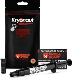 - Kryonaut En Kaliteli Termal Macun - Bilgisayar ve Konsollardaki Tüm Işlemcileri, Grafik Kartlarını ve Isı Alıcıları Soğutmak Için (5,5 Gram)