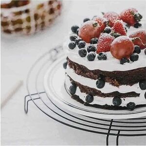 Glaso Teli Yuvarlak 30 cm - Ekmek, Kek, Kurabiye Soğutma Teli