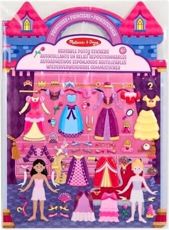 Melissa & Doug – 19100 – Tekrar Kullanılabilir Gummisticker Prenses
