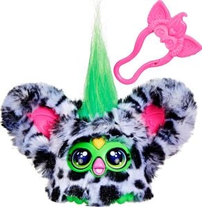 Furby Furblets Moo-Boo Mini Friend, Kızlar ve Erkekler Için Elektronik Peluş Oyuncaklar, Inek, Siyah ve Beyaz, Mobilya Konuşuyor ve Müzik Çalar, Seri 5, Okula Dönüş Hediyeleri, 6 Yaş ve Üzeri