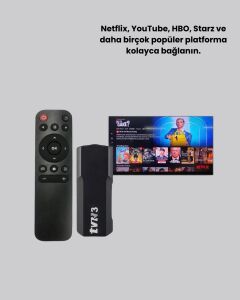 Android Tv Stick Wifi ve Bluetooth Bağlantılı
