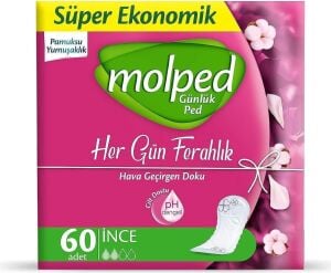 Her Gün Ferahlık Günlük Ped 60 Adet