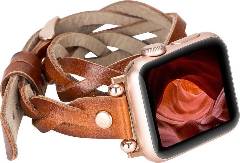 Apple Watch Uyumlu Deri Kordon 38-40-41MM Dt Rt RST2EF