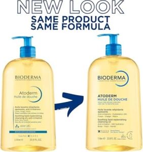 Atoderm Shower Oil Kuru Ciltler Için Niasinamid Içeren Nemlendirici ve Besleyici Duş Yağı Bebek, Çocuk ve Yetişkin Kullanımına Uygun
