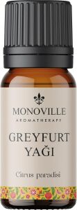 Greyfurt Uçucu Yağı 10 ML%100 Saf ve Doğal (Grapefruit Essantial Oil)