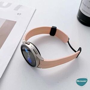 Galaxy Watch 4 Classic 42MM Kordon Ribbon Line Siyah