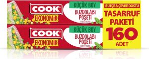 Ekonomik Buzdolabı Poşeti, Küçük Boy, 20 x 30 Cm, 160 Yaprak