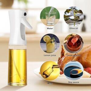 Yağ Püskürtücü. Yemeklik Yağ Spreyi. Zeytinyağı ve Limon Yağı Sprey Buharlaştırıcı. Yağ Dağıtıcı, Sprey Yağ Dağıtıcı. Buharlaştırıcı Sirke Pişirme Spreyi - 1 Adet