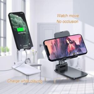 HT-2121 Katlanabilir Telefon ve Tablet Standı Ayarlanabilir Taşınabilir Elektronik Cihaz Standı