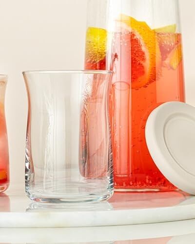 Isac Cam 5 Parça Su Takımı 1200 ml Şeffaf