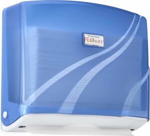 Flosoft Z Katlamalı Kağıt Havluluk 200&APOS;LÜ - Pratik Kullanım, Hijyenik Tasarım ve Kolay Montaj - Kağıt Havlu Peçetelik (F177-MAVI)