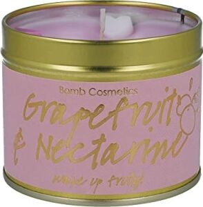 Grapefruit & Nectarine Teneke Mum 1 Paket (1 x 1 Adet)