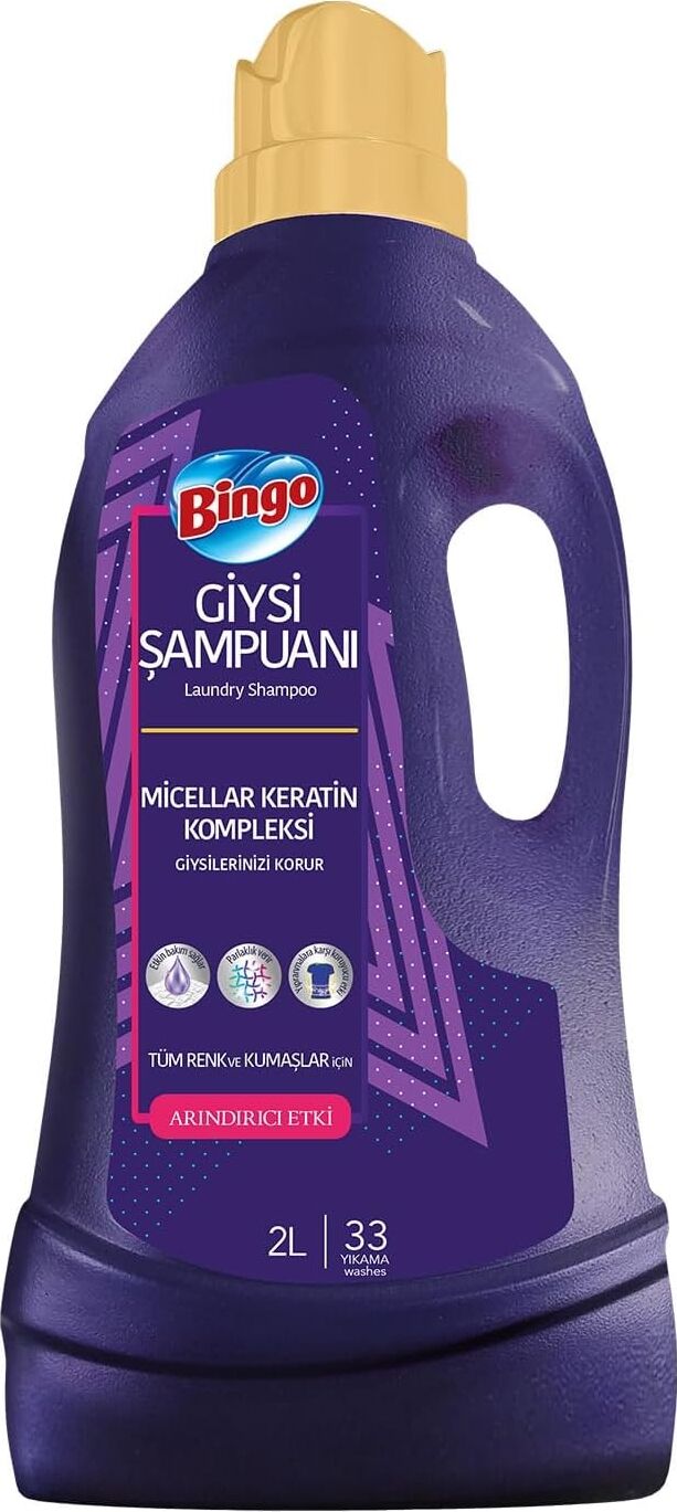 Bingo Giysi Şampuanı Arındırıcı Etki 2 L