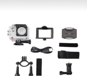 Su Geçirmez Aksiyon Kamerası 1080P Full Hd Çözünürlük ve 2.0'' LCD Ekran ile Spor Aktiviteleri Için