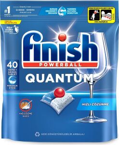 Quantum 40 Kapsül Bulaşık Makinesi Deterjanı Tableti (1 x 40 Kapsül)