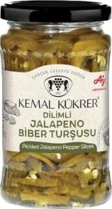 Jalapeno Biber Turşusu Cam Kavanoz 330 gr