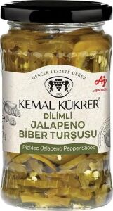 Jalapeno Biber Turşusu Cam Kavanoz 330 gr