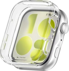 Watch Fit 5 Için 360° Kasa Koruyucu Yumuşak Tpu Kılıf Dokunma ve Netliği Etkilemeyen Fit 5 Koruyucu Darbelere Karşı  Watch Fit 5 Ekran Koruyuculu Kılıf (Şeffaf)