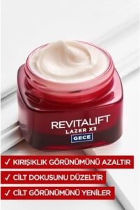 Revitalift Lazer Yoğun Yaşlanma Karşıtı Gece Bakım Kremi (50 Ml)