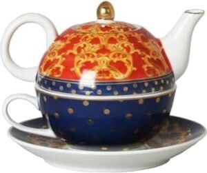 Art Clarissa Tek Kişilik Demlik & Fincan Set