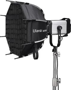 AS-045 Izgaralı ve Gridli Softbox, 45 cm Siyah