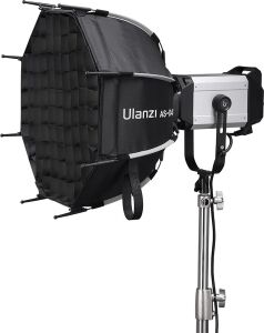 AS-045 Izgaralı ve Gridli Softbox, 45 cm Siyah