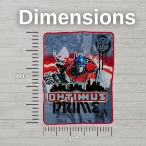 Franco Koleksiyon Transformers Rise Of The Beasts Film Yatak Süper Yumuşak Mikro Raschel Örtüsü, 116,8 cm x 152,4 Cm, (Resmi Lisanslı Ürün)