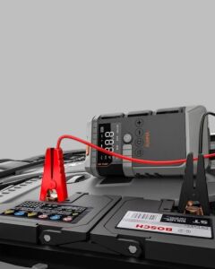 Araç Için 4 Fonksiyonlu Akü Takviye ve Lastik Şişirme Cihazı