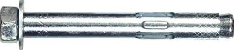 Hillman 370800 Altıgen Başlı Manşon Çapa, 8/8 x 1-7/8-Inç, 50'li Paket